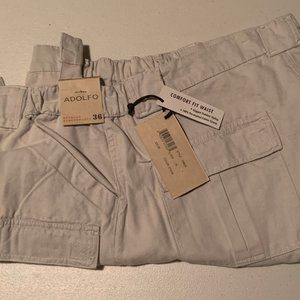 NWT Size 36 Khaki Cargo shorts